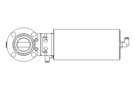 Butterfly valve B DN040 MVM AA E