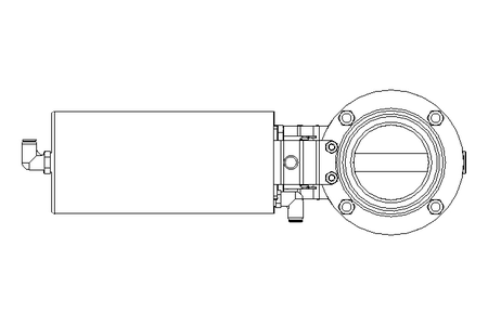 Butterfly valve B DN065 MVM AA E