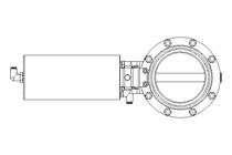 Scheibenventil B DN100 MVM AA E