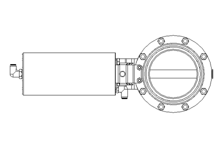 Butterfly valve B DN100 MVM AA E