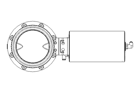 Butterfly valve B DN125 MVM AA E