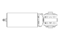 Válvula borboleta B DN025 FVF AA E