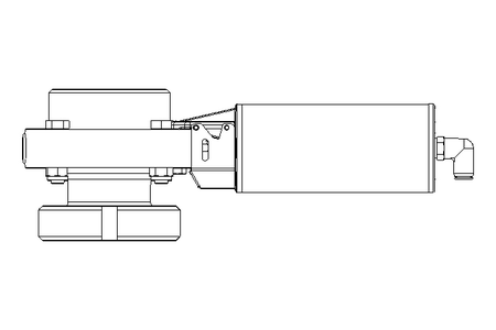 Scheibenventil B DN050 MVL NC E