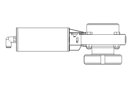 Scheibenventil B DN050 MVL NC E