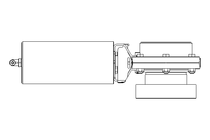 Butterfly valve B DN080 MVL NC E