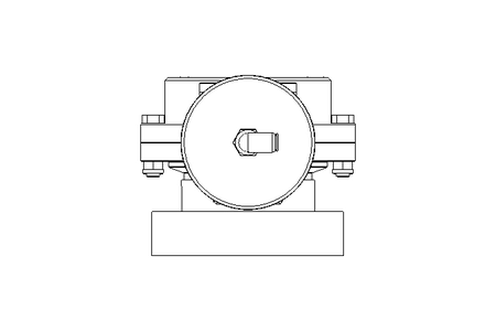 Butterfly valve B DN080 MVL NC E