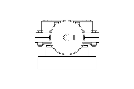 Butterfly valve B DN100 MVL NC E