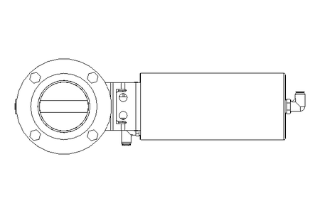 Butterfly valve B DN065 FVF AA E