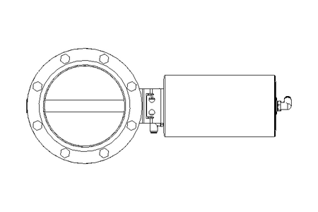 Válvula borboleta B DN150 FVF AA E