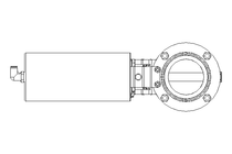 Butterfly valve B DN065 CVC NC E