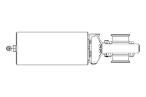 Butterfly valve B DN040 CVC AA E