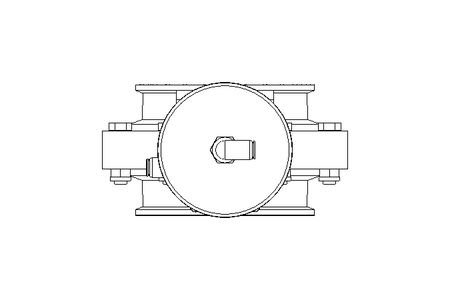 Дисковый клапан B DN100 CVC AA E
