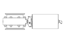 Válvula borboleta B DN125 CVC AA E