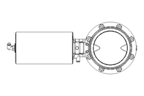 Válvula borboleta B DN125 CVC AA E