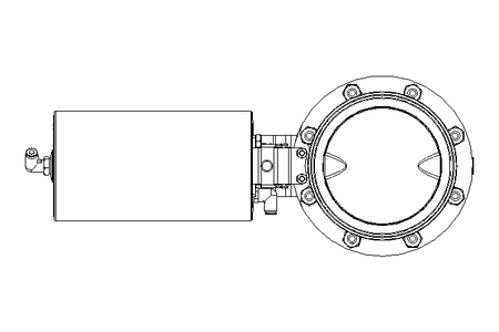 Válvula borboleta B DN125 CVC AA E