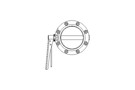 Valvola a farfalla B DN125 WVW MA E