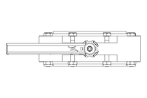 Butterfly valve B DN150 WVW MA E