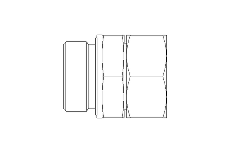 Manchon fileté L 35 G 1 1/4" St DIN3865