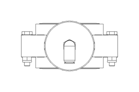 Butterfly valve B DN050 OVO NC E D5