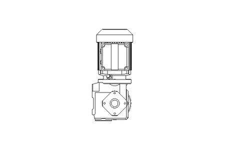 Motor engrenagem sem fim 0,25kW 15 1/min