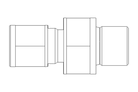 Pipe screw connector 6 G1/4"