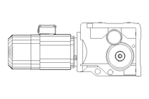 Motorreductor 1,5kW 6,5 1/min