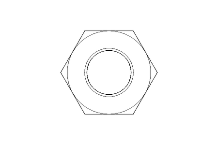 Tuerca hexagonal M12 A4 ISO10511