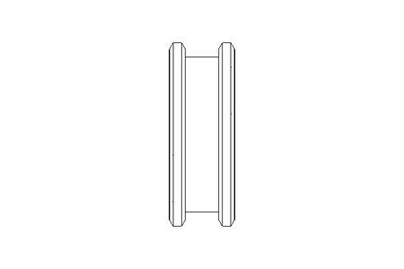 Roda dentada para corrente Z=16 Di=25