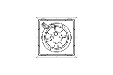 Ventilador con filtro 230V 45W