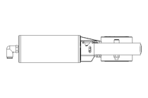 Butterfly valve B DN040 OVO NC E D2