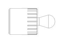 Druckstück federnd M10x11