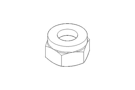 Hexagon nut M8 A4 ISO10511