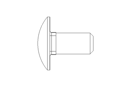 Flachrundschraube M12x25 A2 DIN603