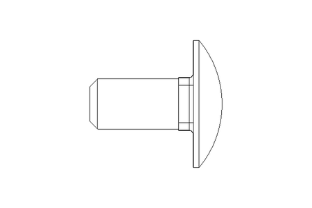 Flachrundschraube M12x25 A2 DIN603