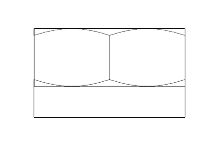 Hexagon nut M10 A4 ISO10511