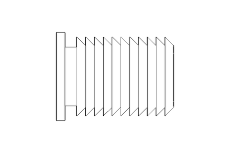 Plain bearing bush 10.5x27x30x40x3