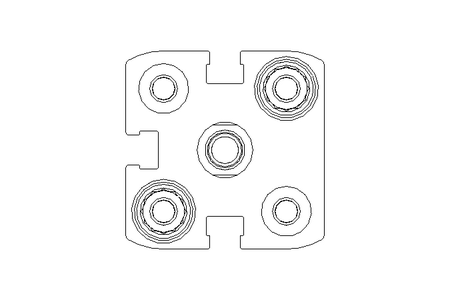 Cilindro pneum ADN-20-20-I-P-A-S2