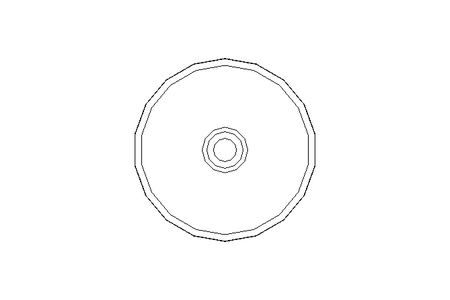 Tragrolle D80x3/2 KR EL1200