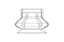 Faltenbalgsauggreifer SPB1-60x20 ED-65