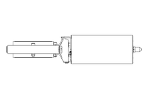 Válvula borboleta B DN100 OVO NC E D26