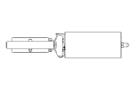 Vanne papillon B DN100 OVO NC E D26