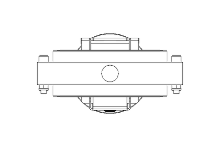 Vanne papillon B DN100 OVO NC E D26