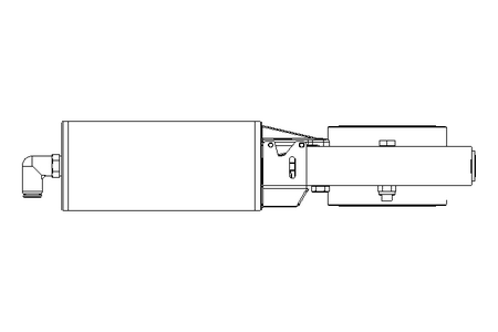 Butterfly valve B DN050 OVO NC E D8