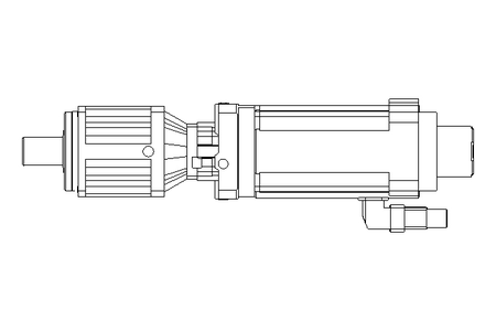 Planetengetriebemotor 45,0 Nm