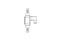 Schwebekörper-Durchflussmesser 1/4"NPT