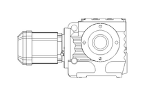 Schneckengetriebemotor 0,37kW 6,4 1/min