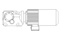 Kegelradgetriebemotor 10 Nm