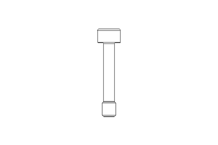 Tornillo de cab.cilínd. M6x33 A2 70