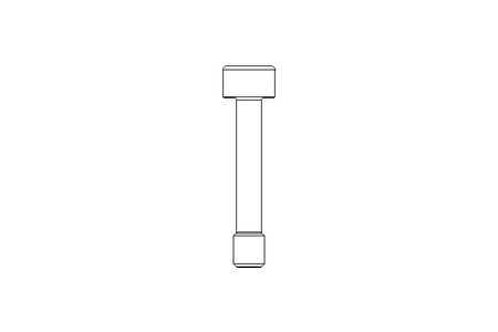 Tornillo de cab.cilínd. M6x33 A2 70