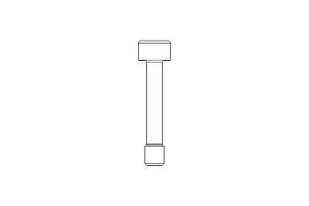 Tornillo de cab.cilínd. M6x33 A2 70